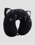 Little M Black Cat Children's Neck Pillow