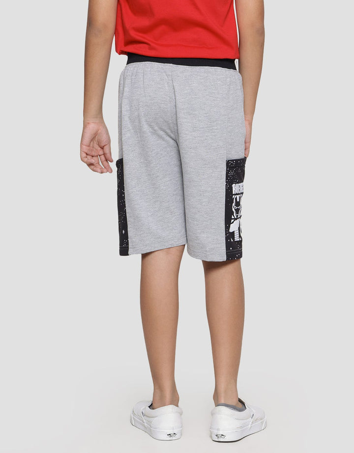 Marvel Avengers Splash Logo Boys Knit Shorts