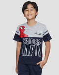 Marvel Spiderman Half Body Kaos Anak Laki-laki
