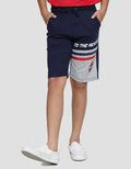 Marvel Spiderman Cutsewn Face Boys Knit Shorts