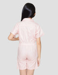 Little M Jumpsuit Pants Cargo Pockets Midi Dress Girls