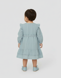 Little M Highlight Tassel Midi Dress Anak Perempuan