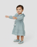 Little M Highlight Tassel Midi Dress Anak Perempuan