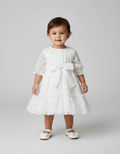Little M Shimmer Text Dress for Girls