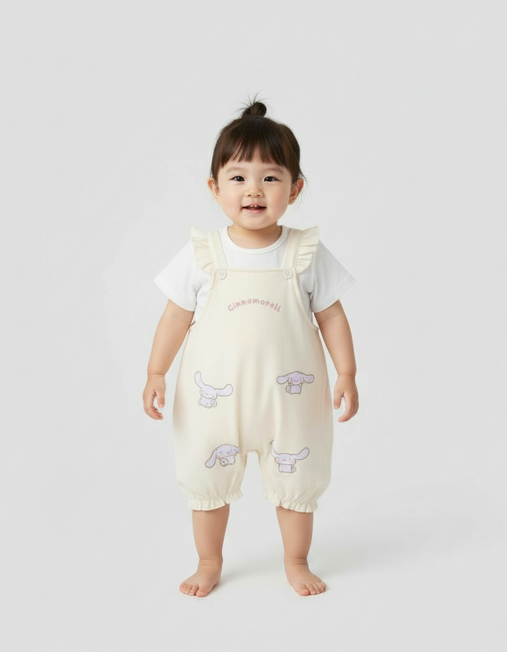 Character Cinnamoroll Overall Jumper Anak Perempuan
