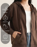 Nevada Basic Baby Terry Jaket Wanita