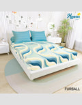 MxM Hawaii Fitted Sheet Sprei Queen Hawaii 95 Gsm - 160X200X20
