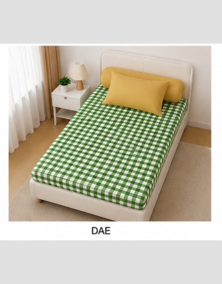 Mxm California Chingu Fitted Sheet Sprei Single 105 Gsm-120X200X20