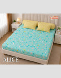 Mxm California Chingu Fitted Sheet Sprei King 105 Gsm - 180X200X20