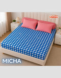 Mxm California Chingu Fitted Sheet Sprei King 105 Gsm - 180X200X20