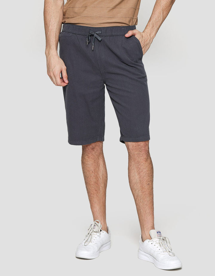 Nevada Short Pants Woven Texture Stripe