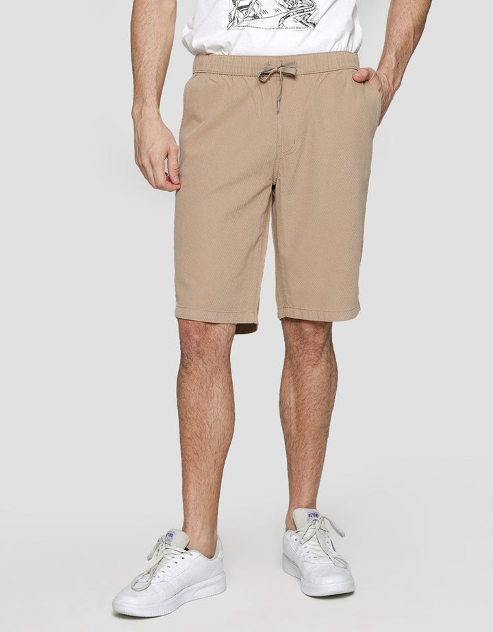 Nevada Short Pants Woven Texture Stripe