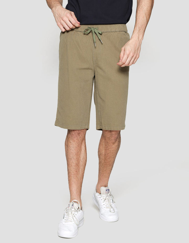 Nevada Short Pants Woven Texture Stripe