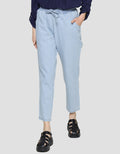 Nevada Women's Denim Bottom Slouchy Pants