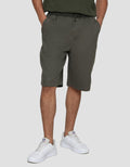 Cole Short Pants Woven Pull On Solid With Rib