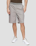 Cole Short Pants Woven Pull On Solid With Rib