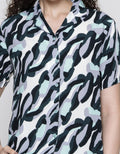 Nevada Short Sleeve Pyjama Shorts Army Light