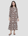 St. Yves Long Sleeve Maxi Dress Europian