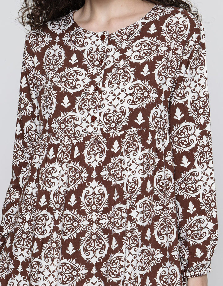 St. Yves Long Sleeve Maxi Dress Europian