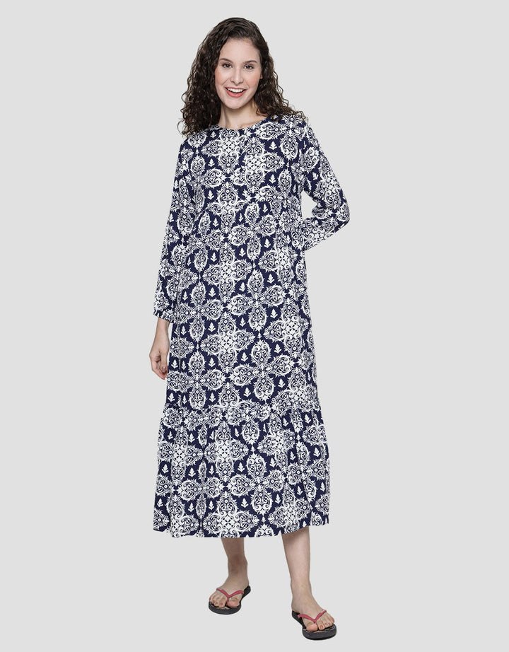 St. Yves Long Sleeve Maxi Dress Europian