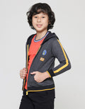Little M Jacket Rocket Aplikasi Belakang Anak Laki-Laki