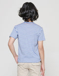 Little M Roar Stripe Kaos Anak Laki-laki