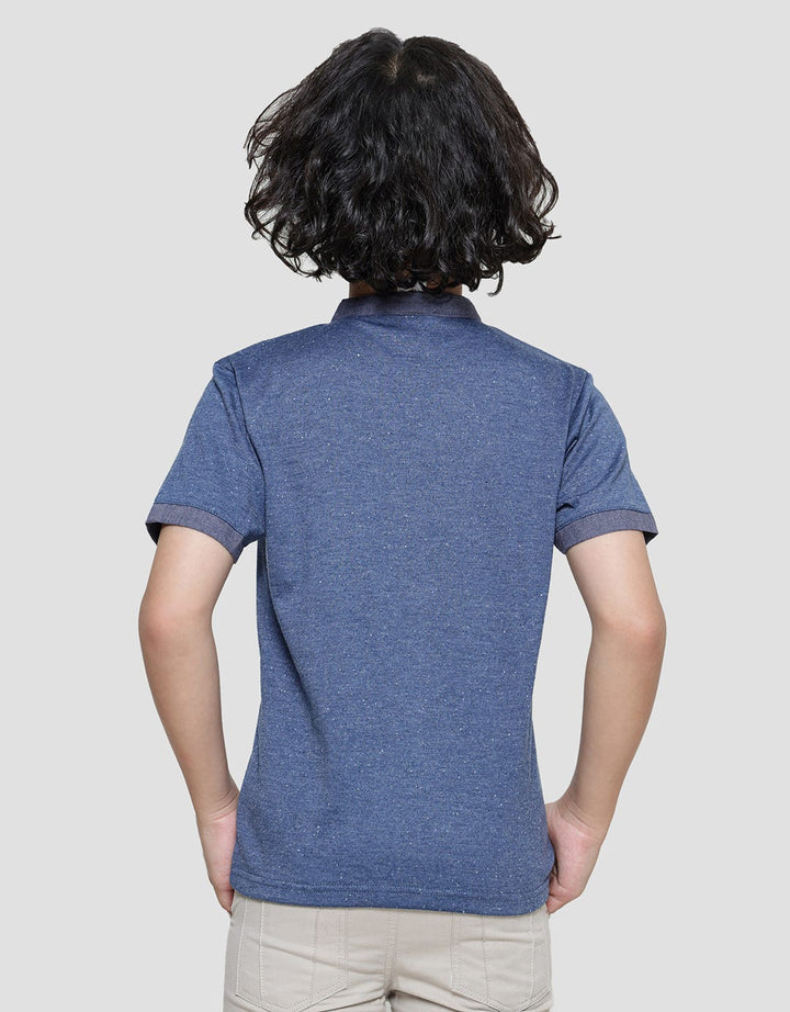 Little M Henley Dropping Boys Short Sleeve T-Shirt