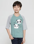 Little M Peek A Boo Panda Kaos 3/4 Raglan Anak Laki-Laki