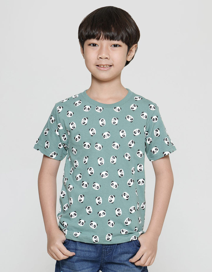 Little M Small Panda Boys T-Shirt