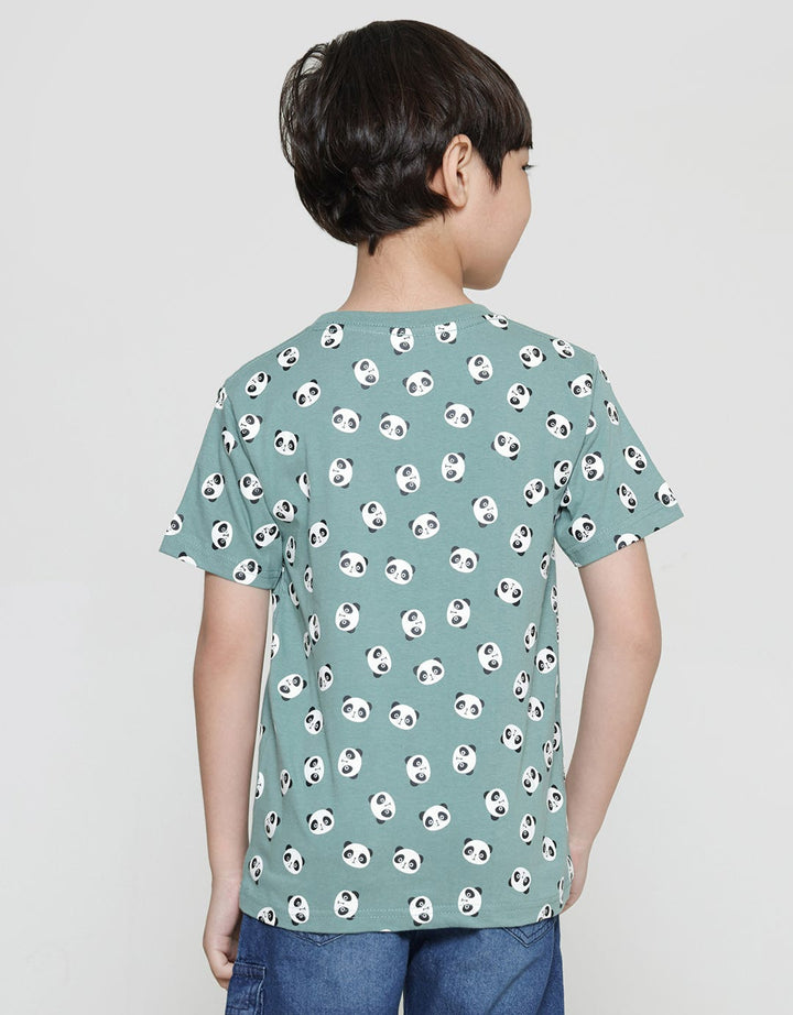 Little M Small Panda Boys T-Shirt