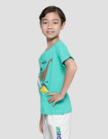 Little M Dino Roarable Kaos Lengan Pendek Anak Laki-Laki