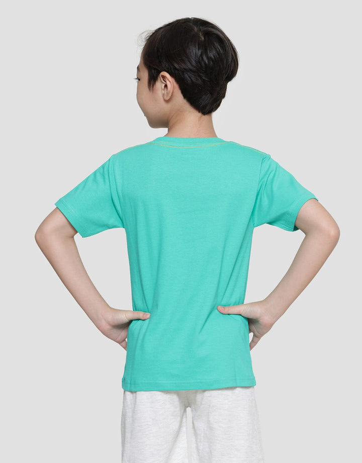 Little M Dino Roarable Kaos Lengan Pendek Anak Laki-Laki