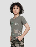 Little M Best Buy Dino Kaos Lengan Pendek Anak Laki-laki