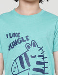Little M Giraffe Kaos Lengan Pendek Anak Laki-Laki