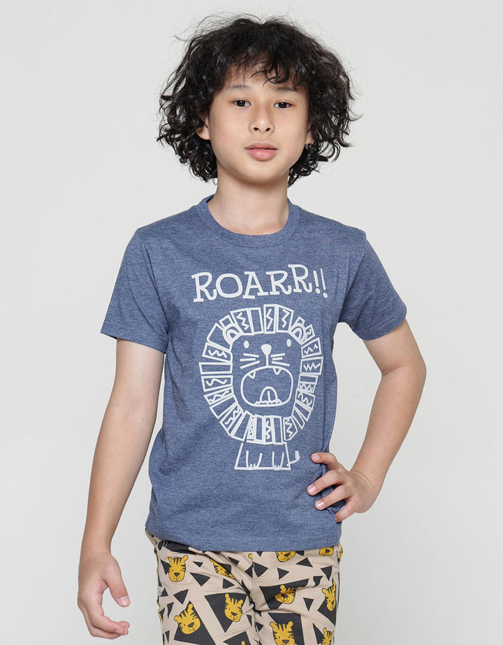 Little M Lion Kaos Lengan Pendek Anak Laki-Laki