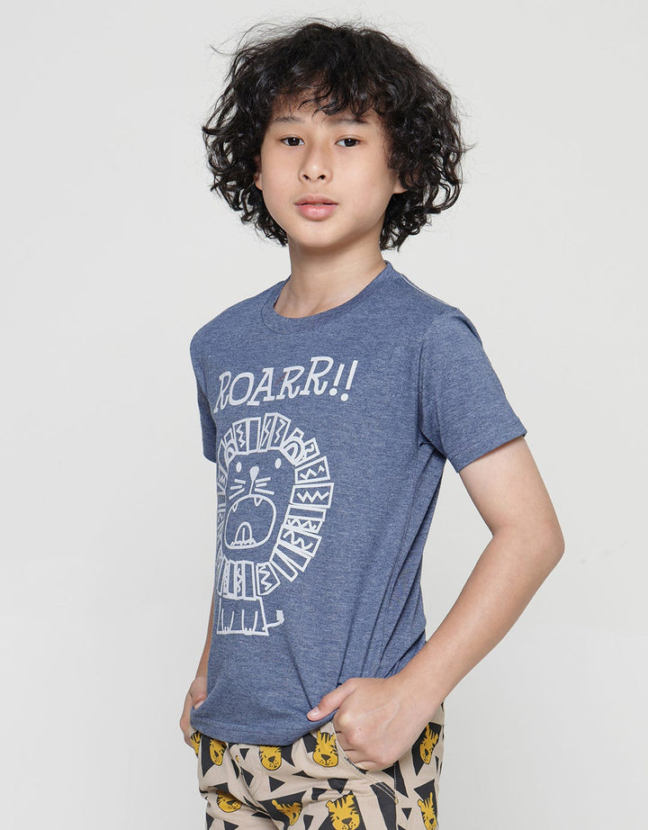 Little M Lion Kaos Lengan Pendek Anak Laki-Laki