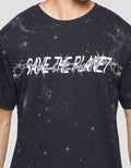 American Jeans Save Planet Print Kaos Pria