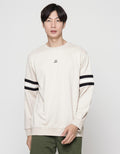 American Jeans Stripes On Sleeve Men's Sweater