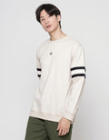 American Jeans Stripes On Sleeve Men's Sweater