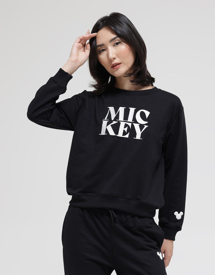 Disney Sweatshirt Disney Print Embro Mickey