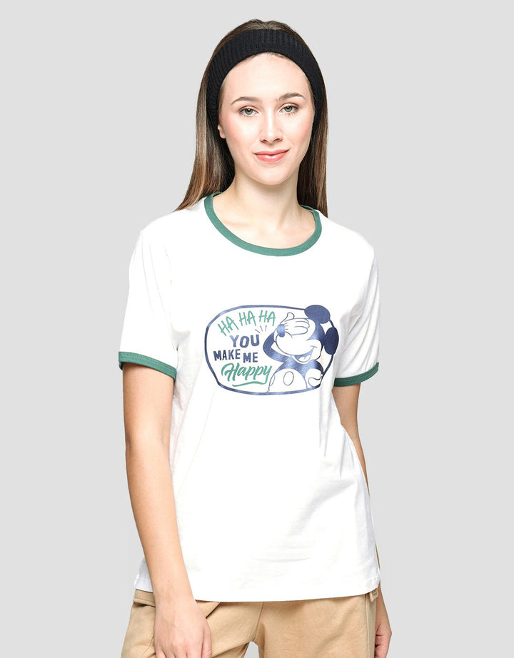 Disney Short Sleeve T-Shirt You Make Me Happy Print Ring