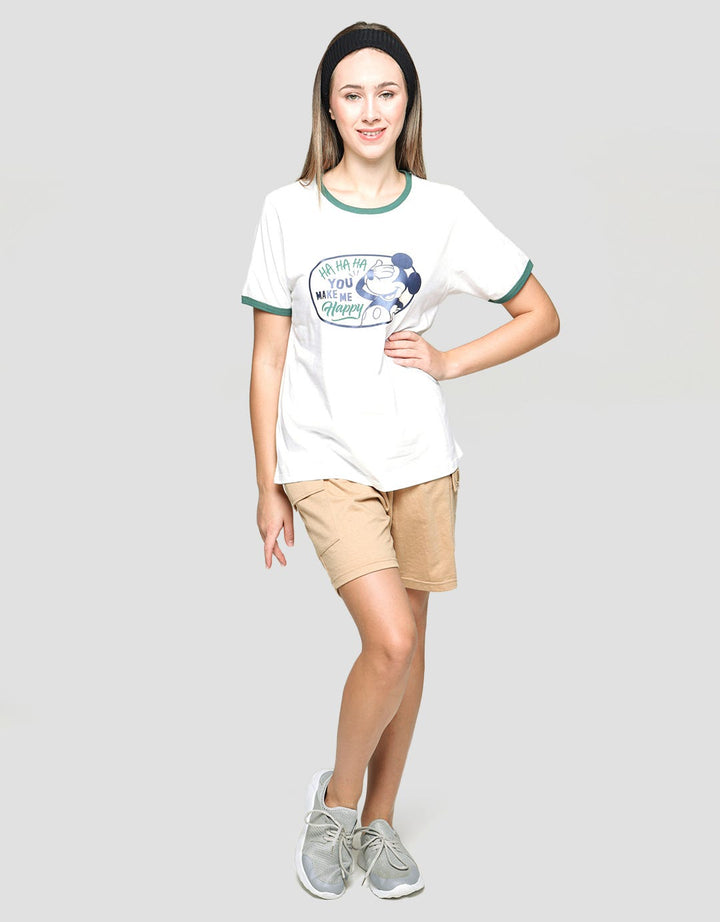 Disney Short Sleeve T-Shirt You Make Me Happy Print Ring