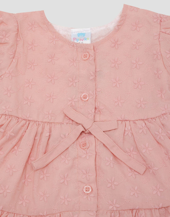 Pipiniko Casual Tier 3 Midi Dress for Girls
