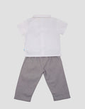 Pipiniko Set Boys Woven Vest Kantong
