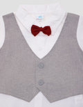 Pipiniko Set Boys Woven Vest Kantong
