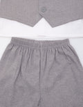 Pipiniko Set Boys Woven Vest Kantong