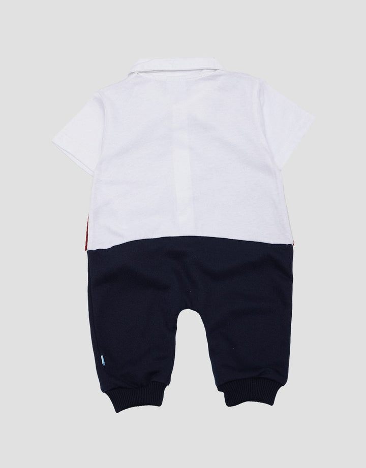 Pipiniko Formal Vest Knit Romper Anak Bayi