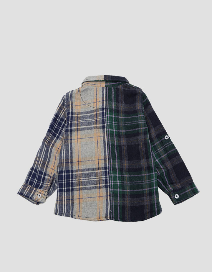 Pipiniko Long Sleeve Shirt Flannel Kombi Tone