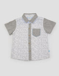 Pipiniko Short Sleeve Shirt Print Dino