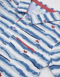 Pipiniko Short Sleeve Shirt Print Fish